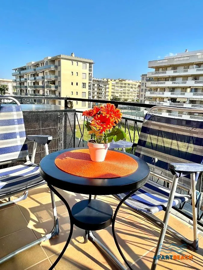 Apartbeach Cye 3 Junto Playa Climatizado Y Parquing La Pineda Apartment