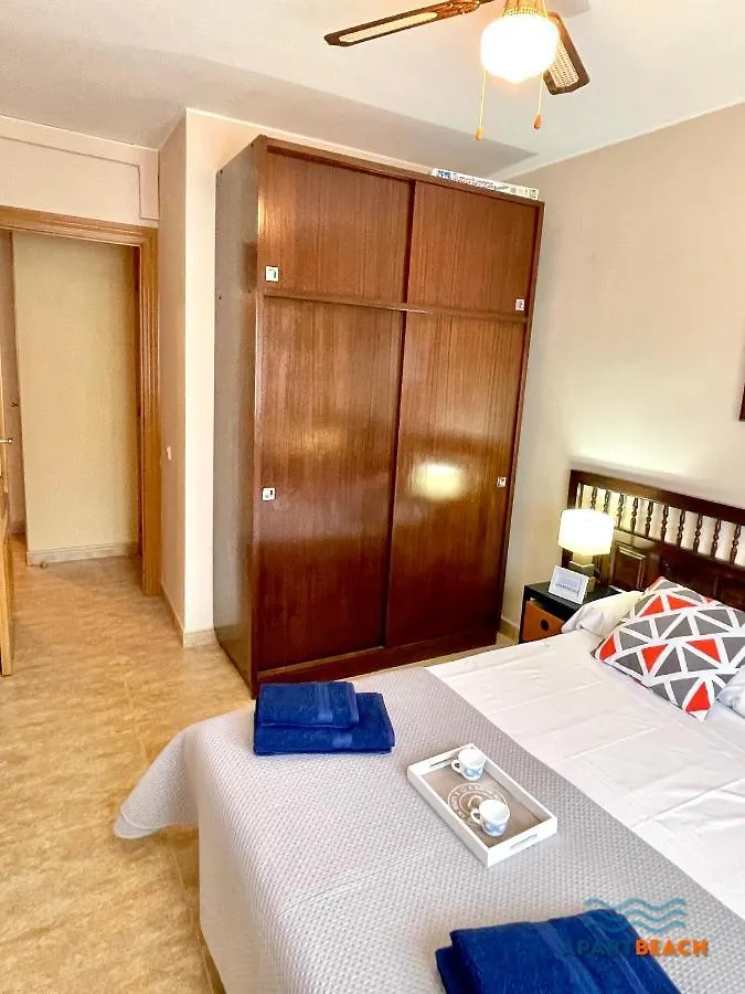 Apartbeach Cye 3 Junto Playa Climatizado Y Parquing La Pineda 0*,