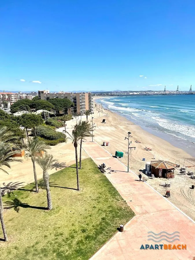 Apartbeach Cye 3 Junto Playa Climatizado Y Parquing La Pineda Apartment