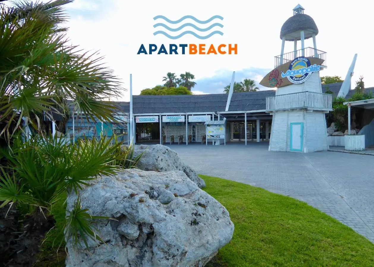 Apartbeach Cye 3 Junto Playa Climatizado Y Parquing Apartment La Pineda