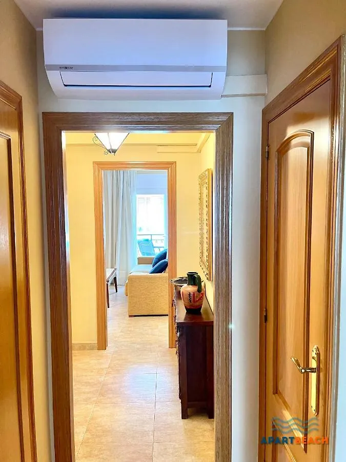 Апартаменты Apartbeach Cye 3 Junto Playa Climatizado Y Parquing Ла-Пинеда